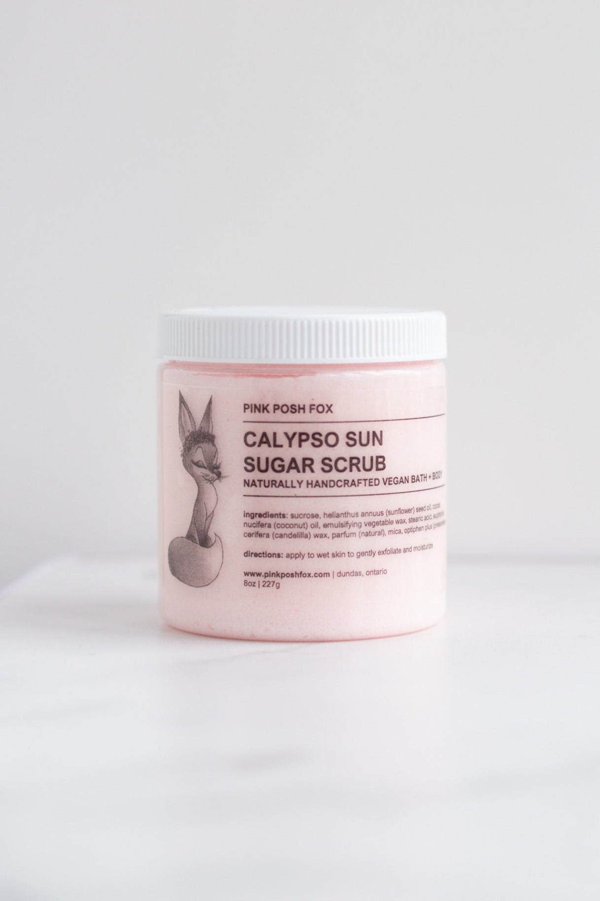 8oz Emulsified Sugar Scrub - Ready to Private Label