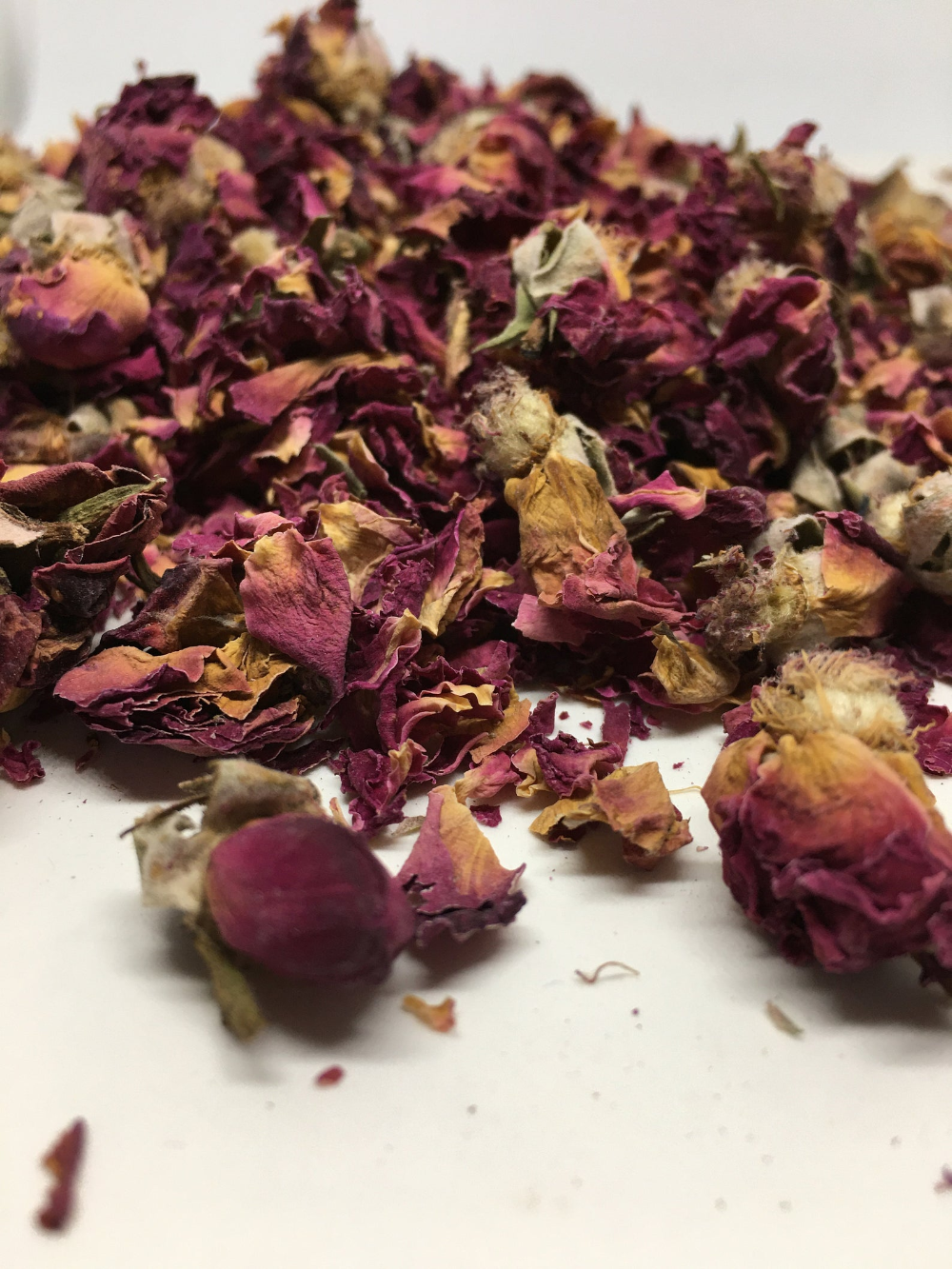 Rose Buds + Rose Petals | Red