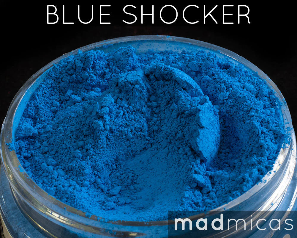 Blue Shocker Blue Neon Pigment