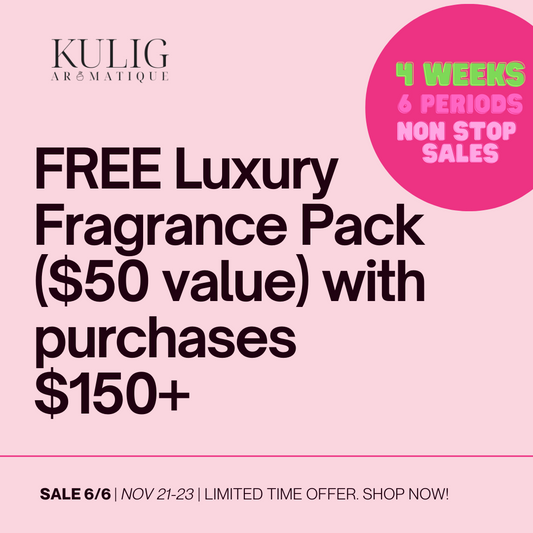 Free Fragrance Pack ($50 Value)