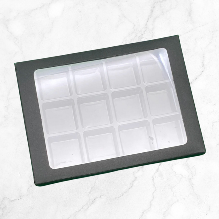 12-Cavity Clamshell Mold with Gift Box – Create & Package Wax Melts ...