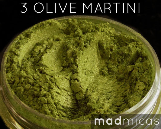 3 Olive Martini Green Mica