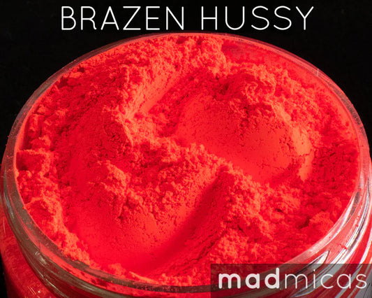Brazen Hussy Red-Orange Neon Pigment