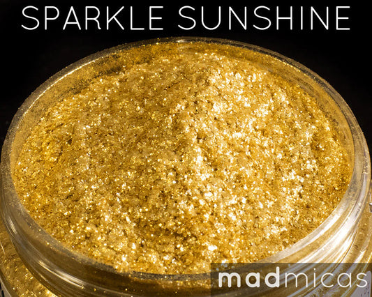 Sparkle Sunshine Premium Gold Glitter Mica