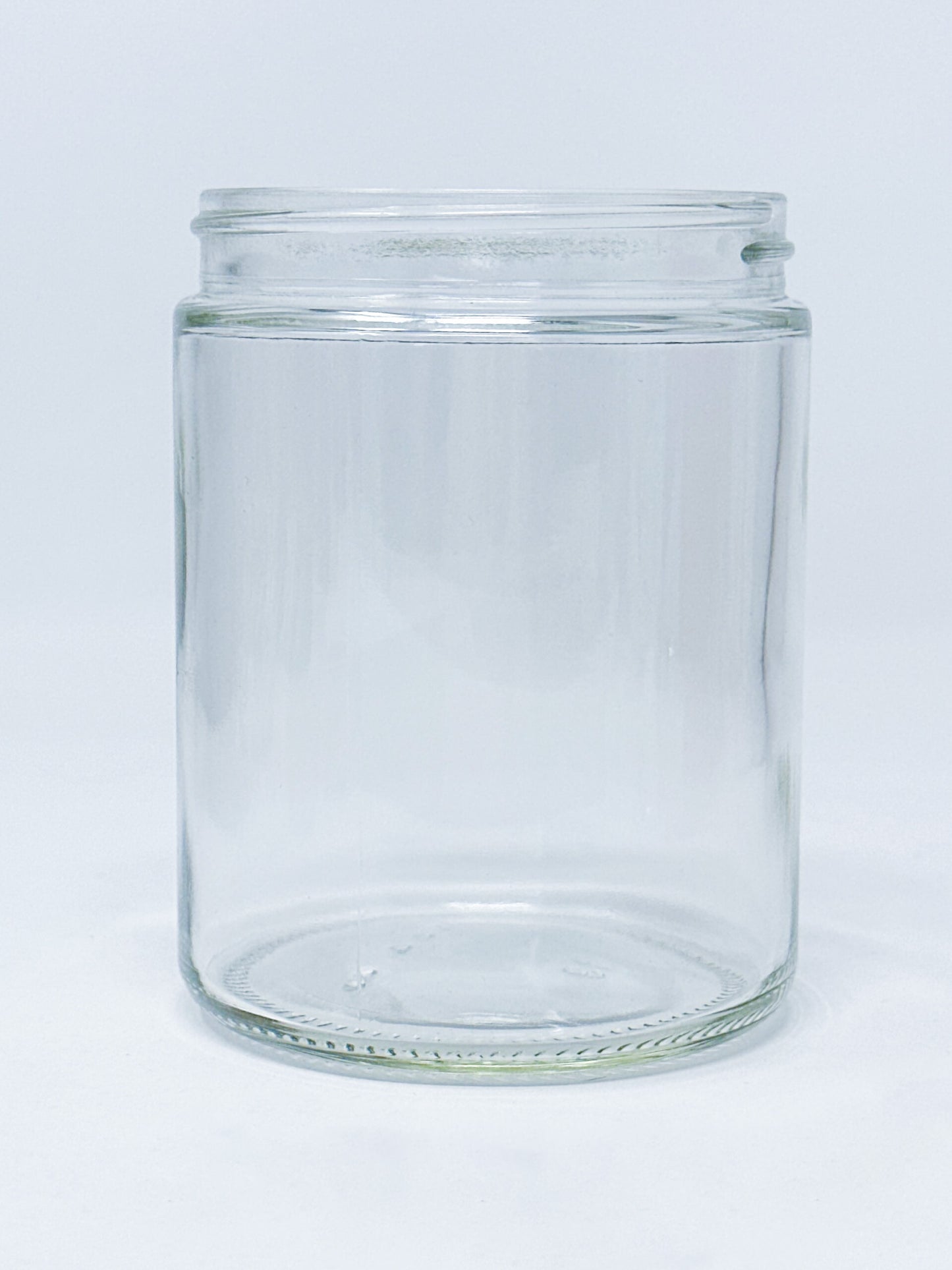 10 oz Clear Jar Straight Sided (with or without lid)